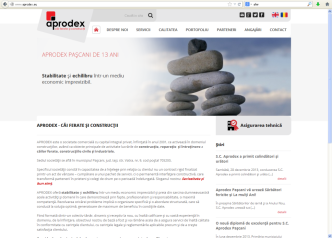 Website aprodex.eu - a new look#1